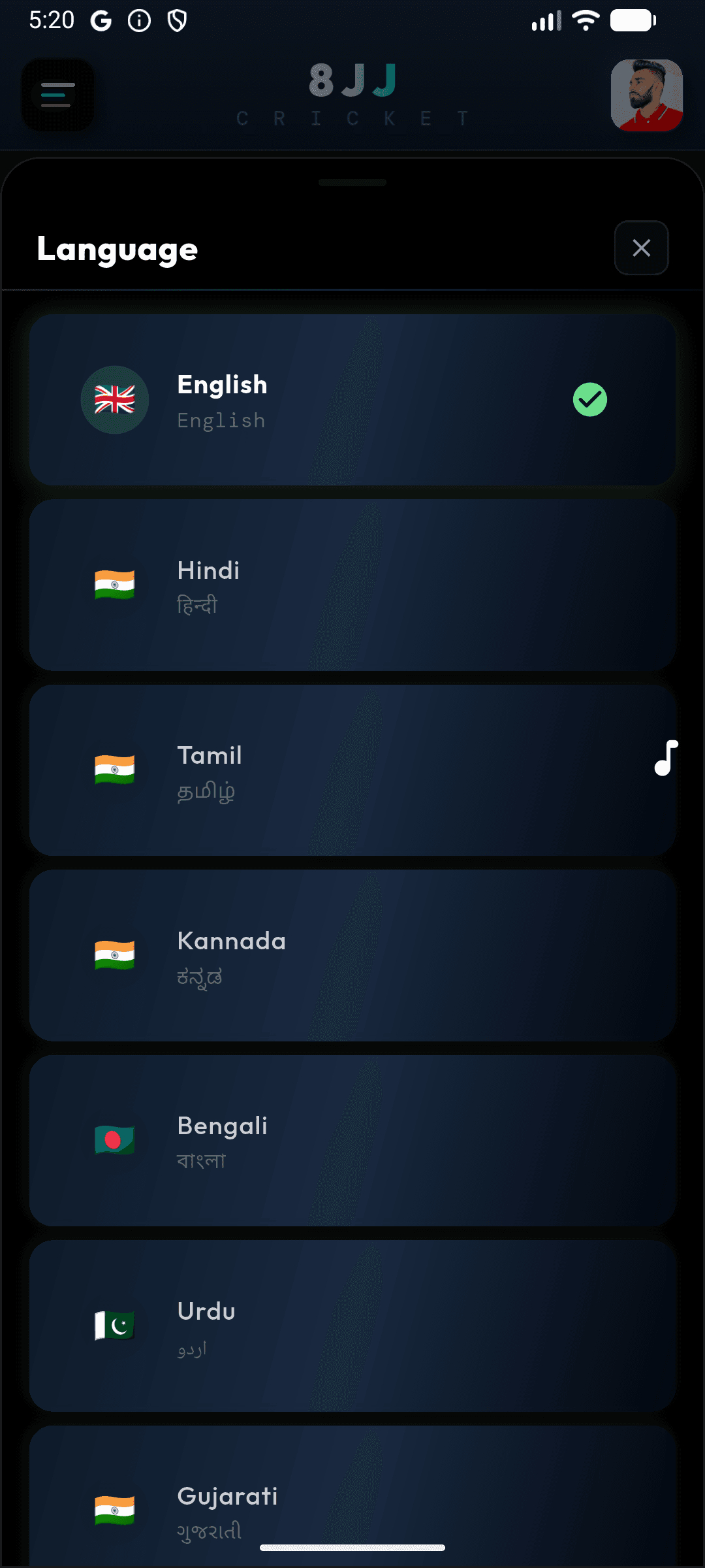 Language Select